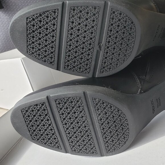 NWT Geox Anylla Leather Ankle Boots US10.5 - Picture 6 of 8